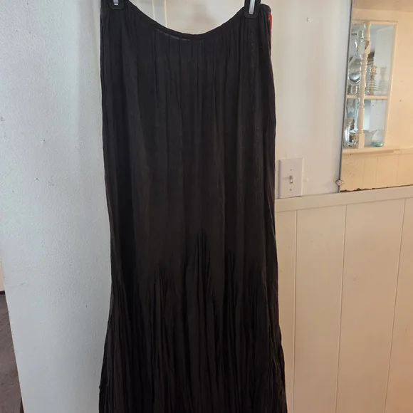 Witchy Western Broomstick Maxi Skirt - Picture 3 of 14